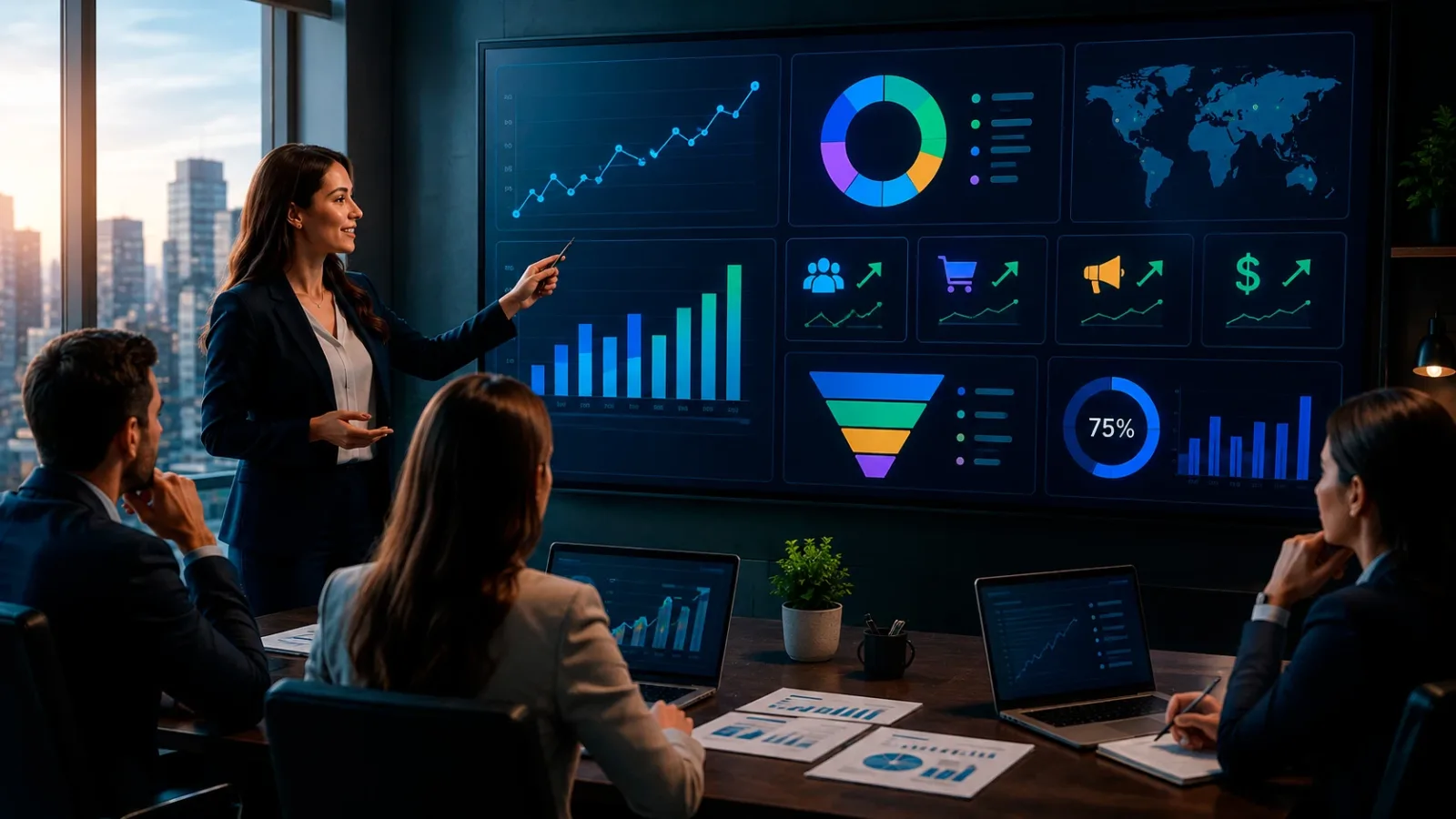 Reportes de marketing: qué métricas mostrarle a gerencia cada mes