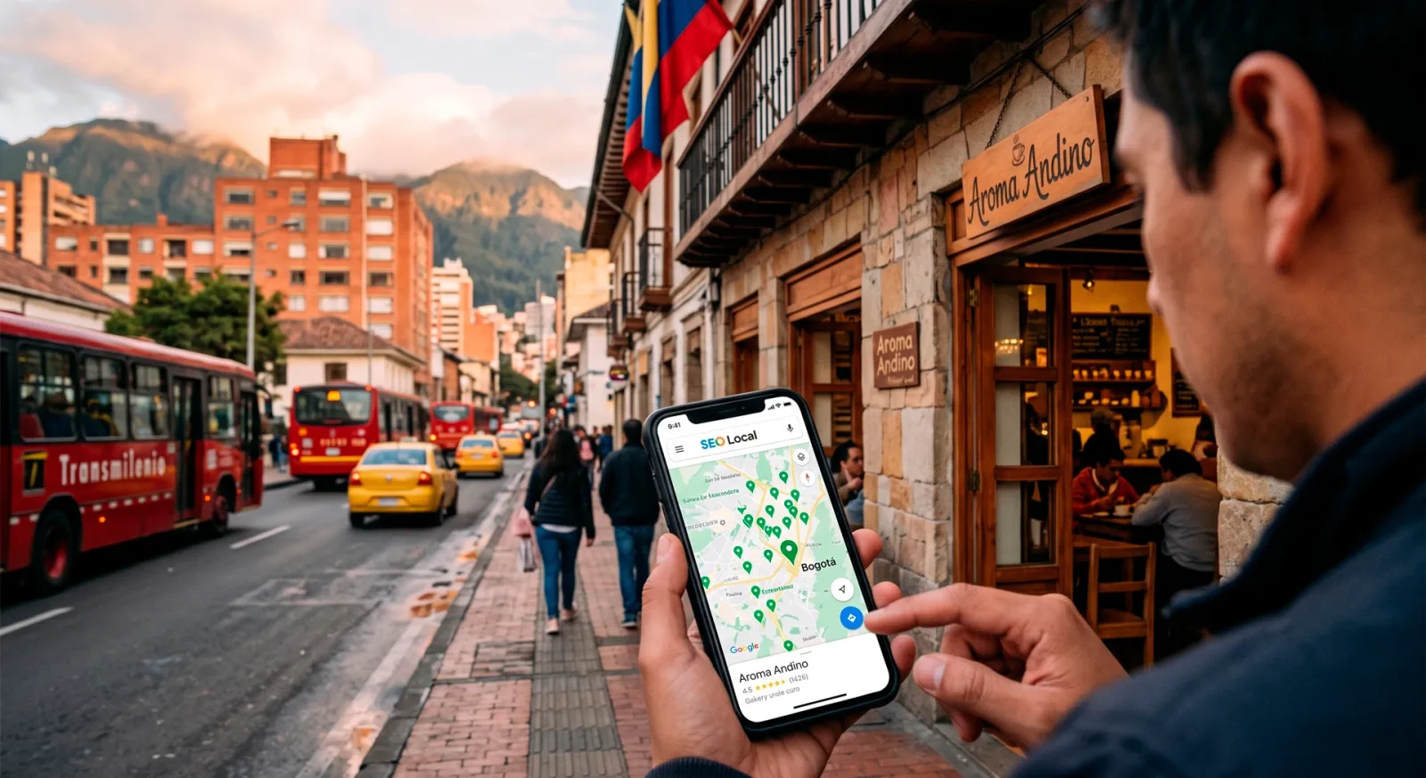 SEO local en Bogotá: cómo aparecer cuando te buscan cerca