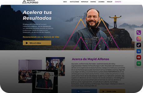 Mayid Alfonso Coach de esencia de vida y organizacional